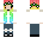 rainbow emo girl