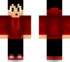 red hoodie