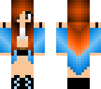 blue girl