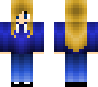 blue sweatshirt girl