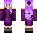 fancy purple girl
