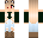green cat