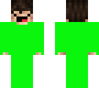 metrica con traje verde y mas noob