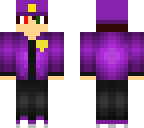 purple vincent with hat