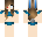 swimming bunny