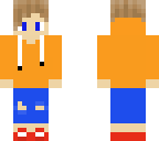 teenager orange