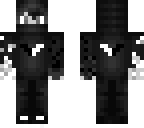 black and white