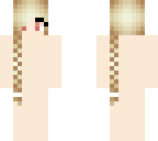 blond braids - skin base