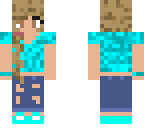 blue girl