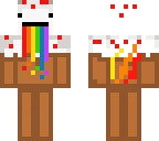 cake derp with fire logo