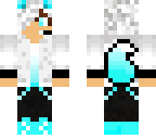 cute cyan fox