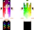 rainbow hair