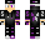 silver and purple gamer