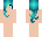 turquoise curls - skin base
