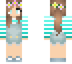 aqua overalls