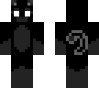 creepy shadow cat