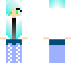 cute blue girl