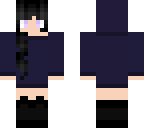 dark hoodie girl
