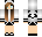 edited panda girl