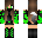 girl green magic