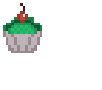 green apple cupcake