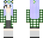 green plaid