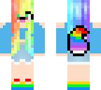 rainbow wolf