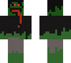 black zombie horror