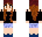 casual girl skin