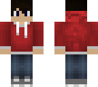 cool red hoodie