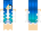 cute blue girl