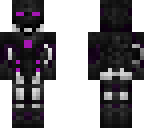 dark purple black and gray robot