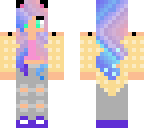 galaxy cat girl