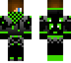 green and black boy
