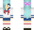 mint hair yandere simulator girl