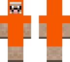 orange sheep
