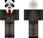 panda bear in a suit