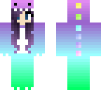 pastel dino girl