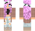pink hair