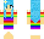 rainbow girl