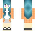 teal hair