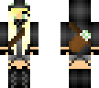 warrior girl green theme