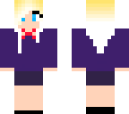 blonde school girl