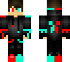 blue and red boy