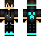 blue gamer boy