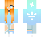blue girl
