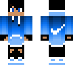 blue nike boy