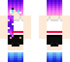 cute ombre girl