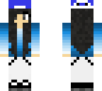 hot blue girl chick