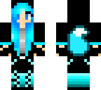 light blue wolf girl